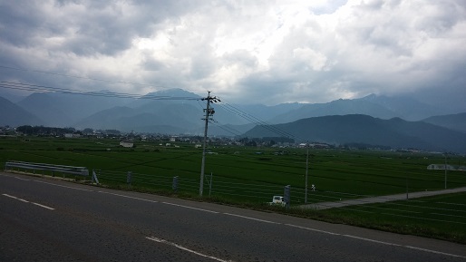 長野安曇野輪行サイクリング