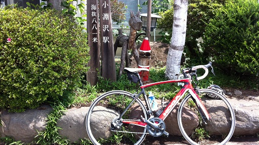 夏の八ヶ岳輪行サイクリング