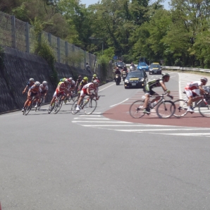 下りからのヘアピンカーブ２