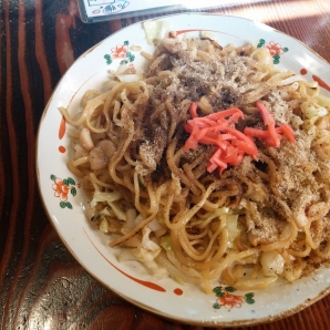 帰りに食べた富士宮焼そば