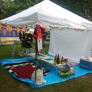 デコレーションされたミーティング会場