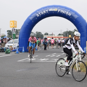 初ツールドちばに　さあ出発