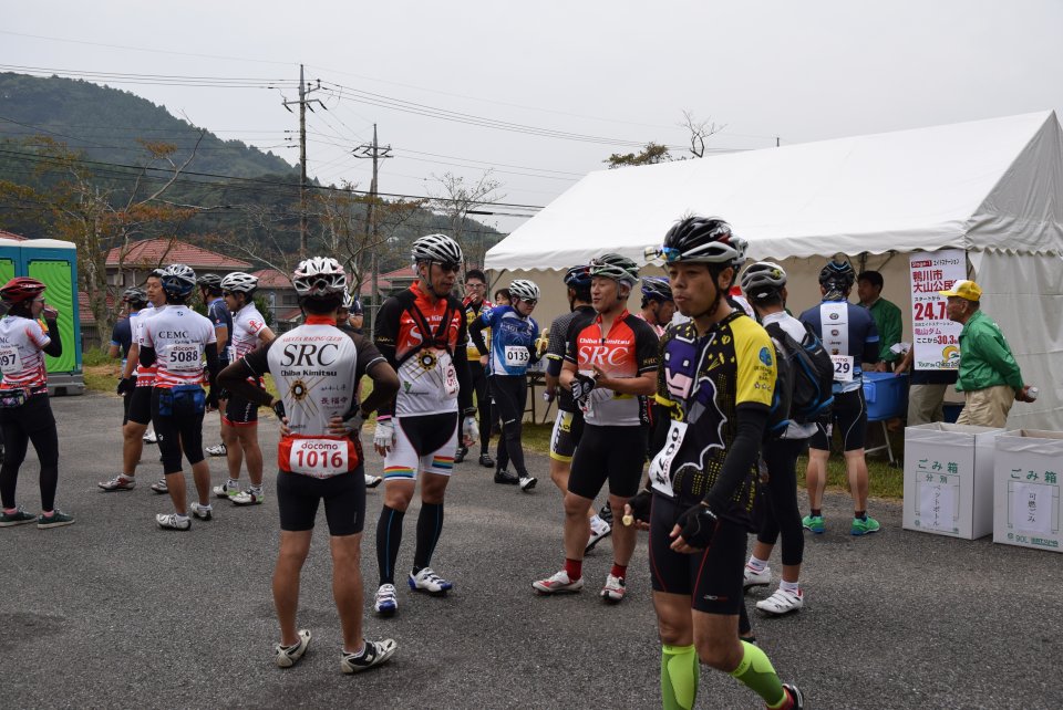 初日、最初のエイド