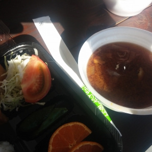 みそ汁もしみる～