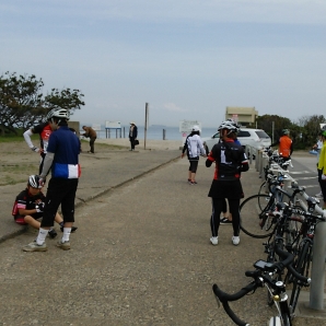 富津公園で休憩