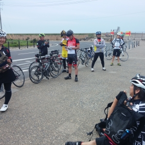 ここまでで15kmくらいかな