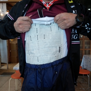 下りの防寒対策