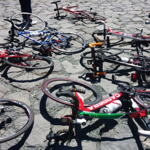 五合目の全員到着