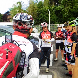 エイド２（市原鶴舞ローソン）36km地点