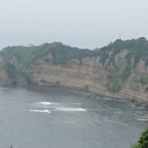 勝浦岬　海岸線