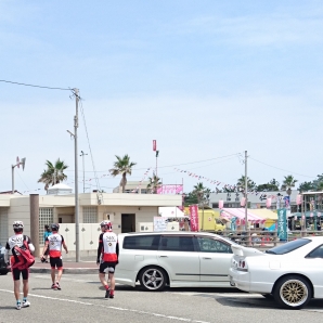 A6 野島崎灯台前広場　132km地点