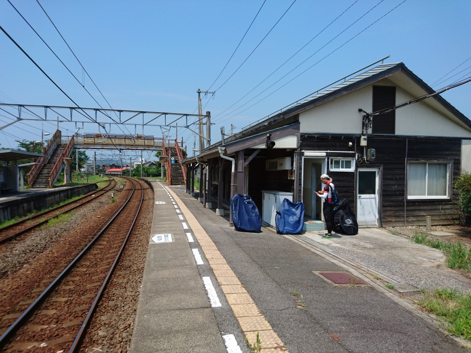 しまなみ海道最寄り駅　波止浜駅下車