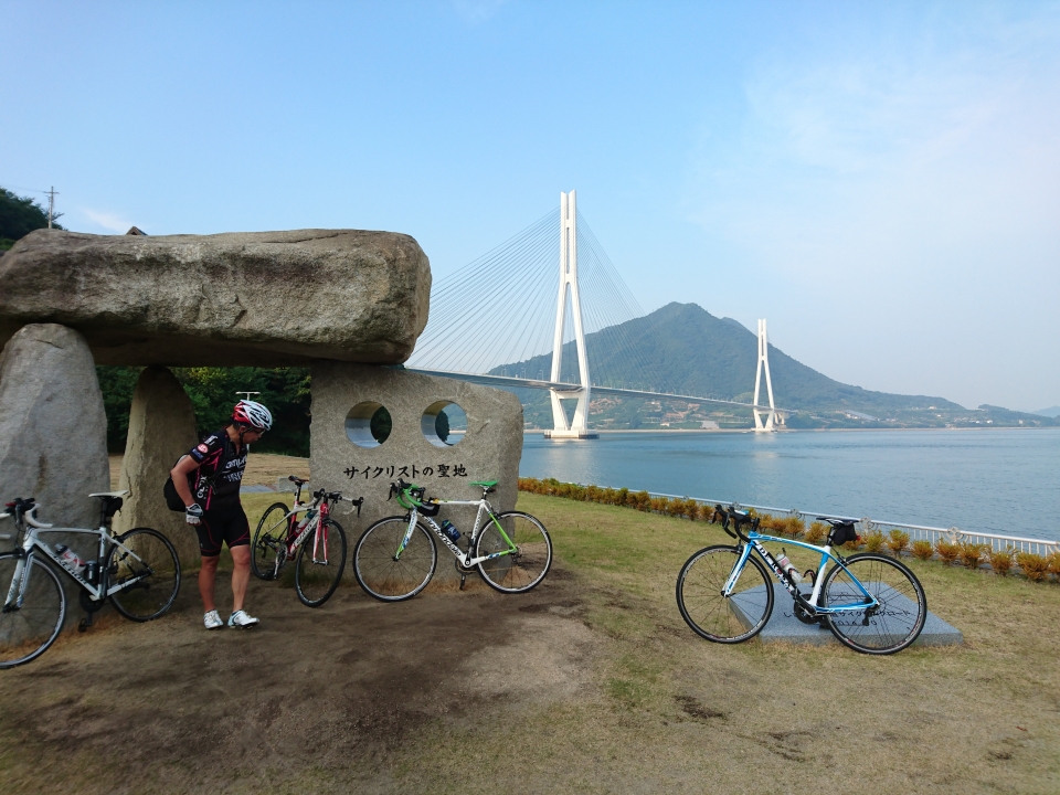 サイクリストの聖地碑