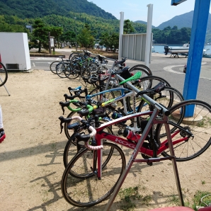 大島道の駅で休憩