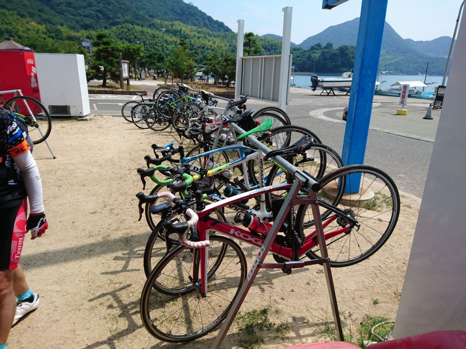 大島道の駅で休憩