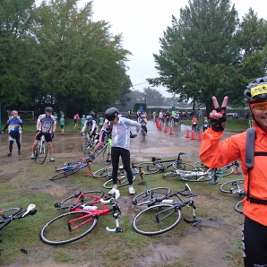 大雨だけど楽しいね