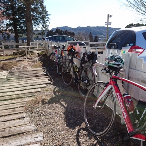 サイクルスタンドもありました