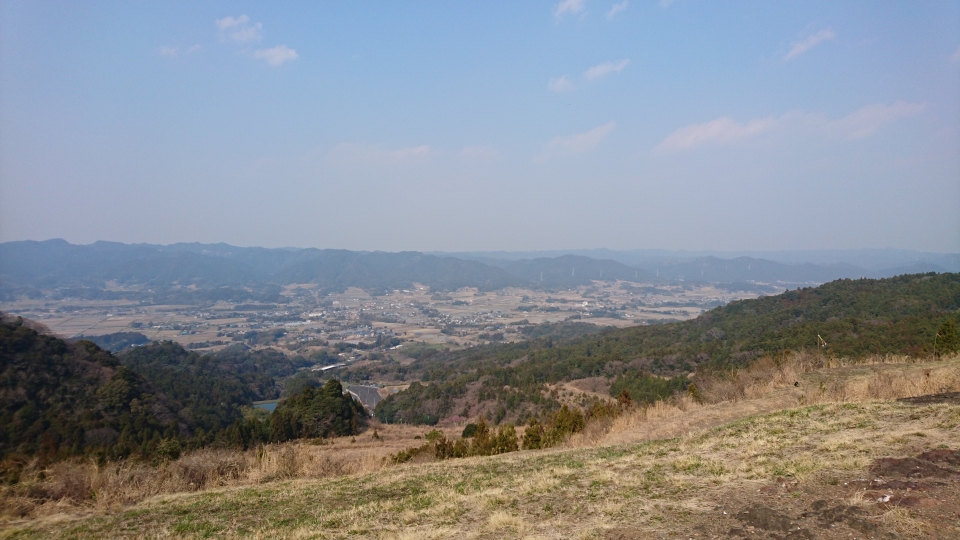 パラグライダー練習場からの景色
