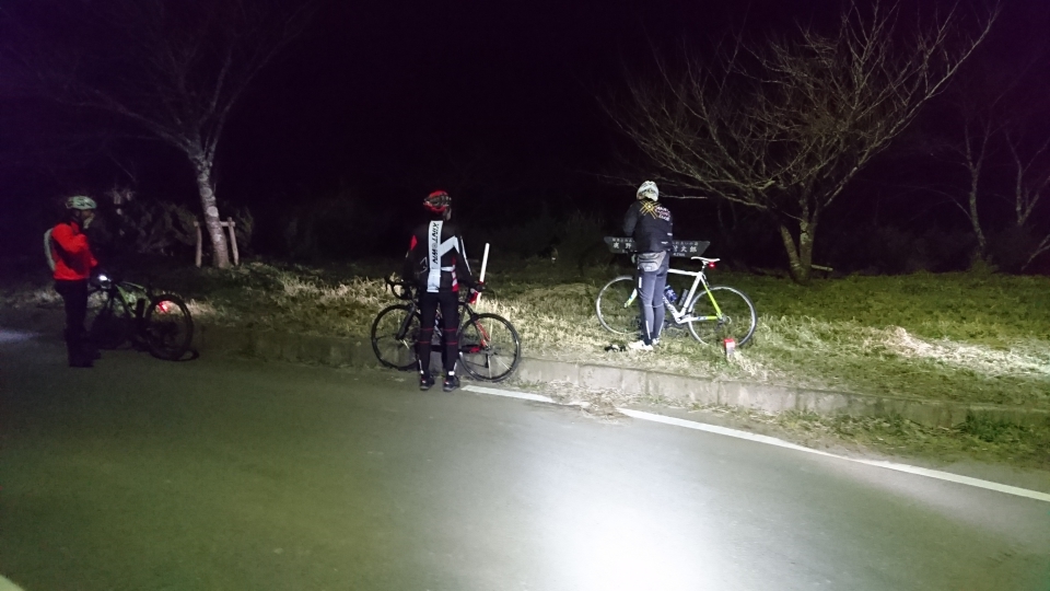 真っ暗になりました