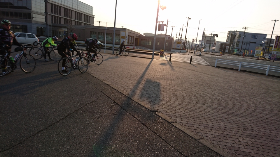 さあ長い一日の始まり