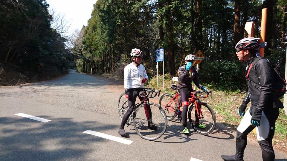 愛宕山頂上付近