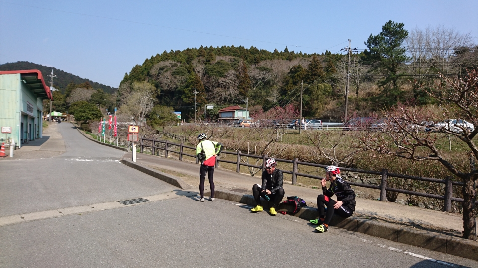 酪農の里で休憩