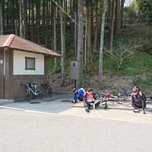 酪農の里で休憩