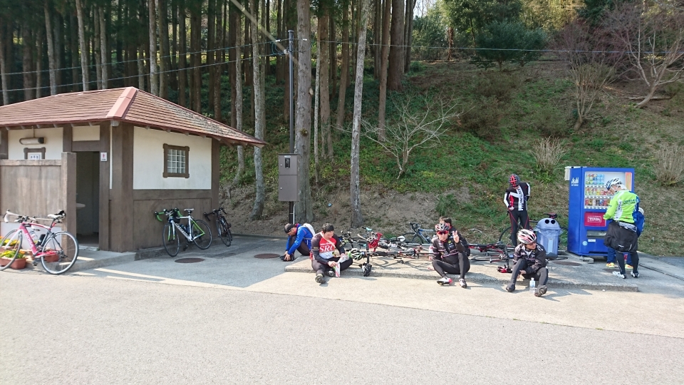 酪農の里で休憩