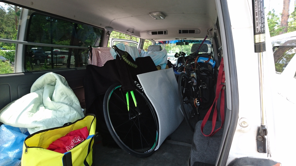 自転車積み込み