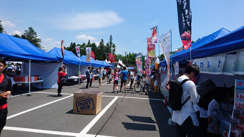 今年もブースは賑やか