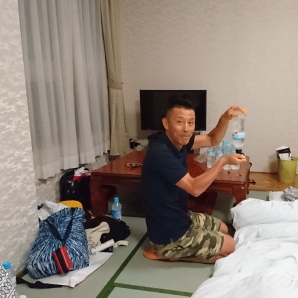 酸素ドリンク作成中