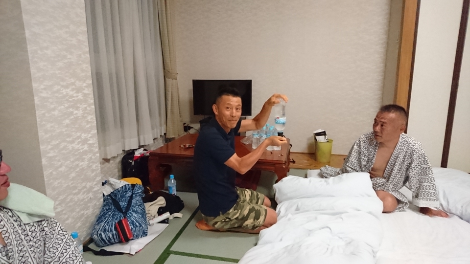 酸素ドリンク作成中