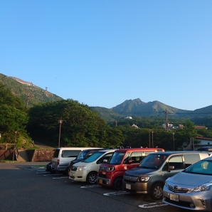 当日早朝、暑くなりそうです