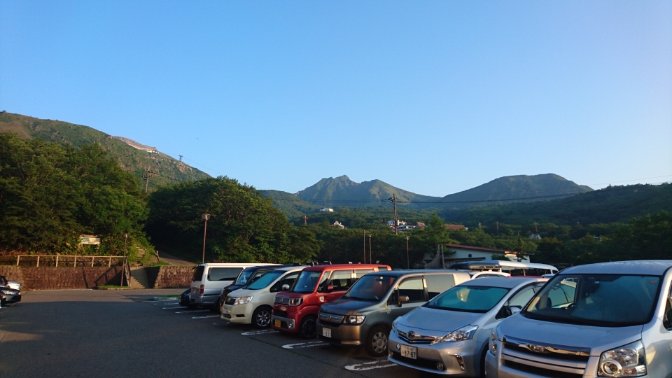 当日早朝、暑くなりそうです