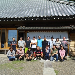 解散前に集合写真