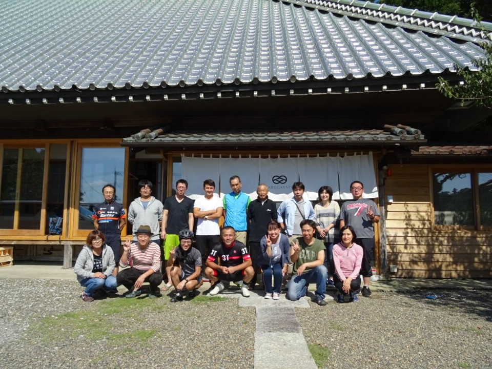 解散前に集合写真