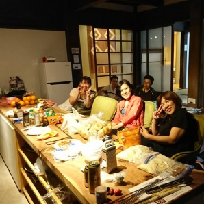 真夜中の女子会