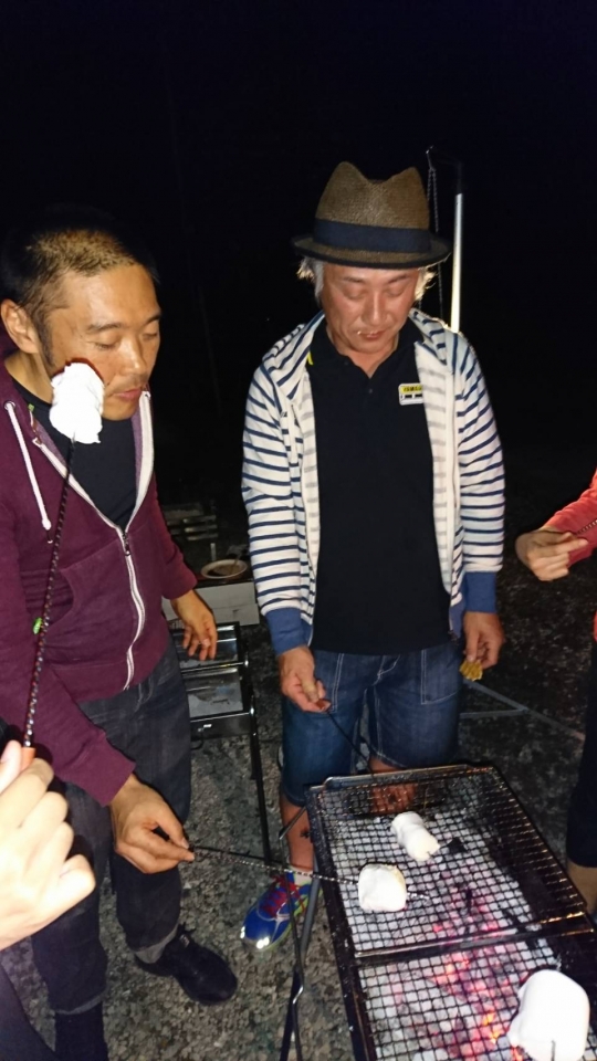 マシュマロ焼き