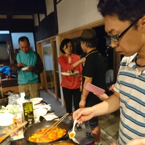 服部君自慢の料理