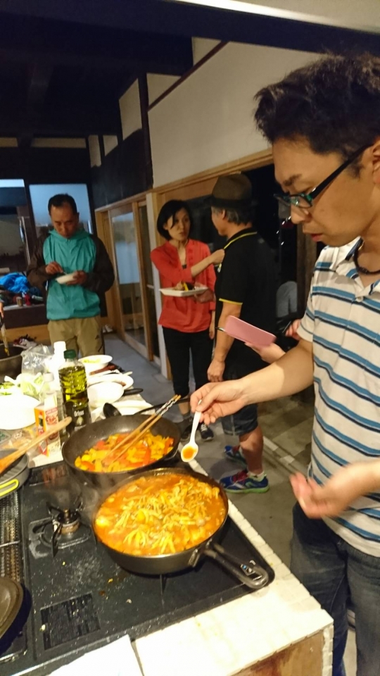 服部君自慢の料理