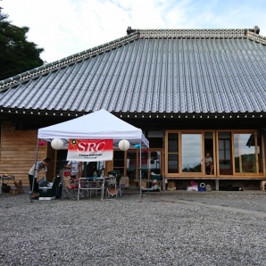 BBQ会場設置完了