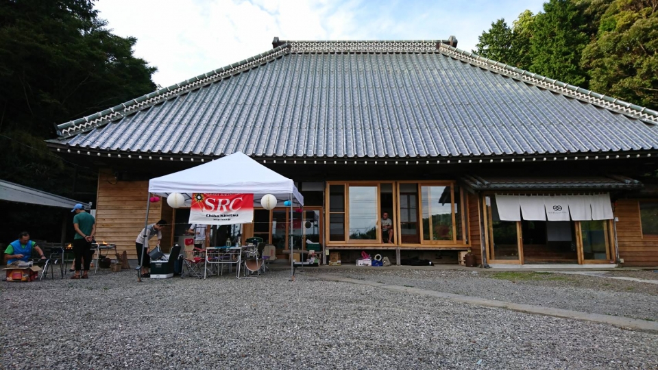 BBQ会場設置完了