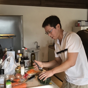 大活躍の柳沢君