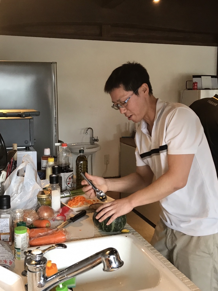 大活躍の柳沢君