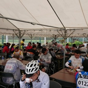 大多喜昼食会場