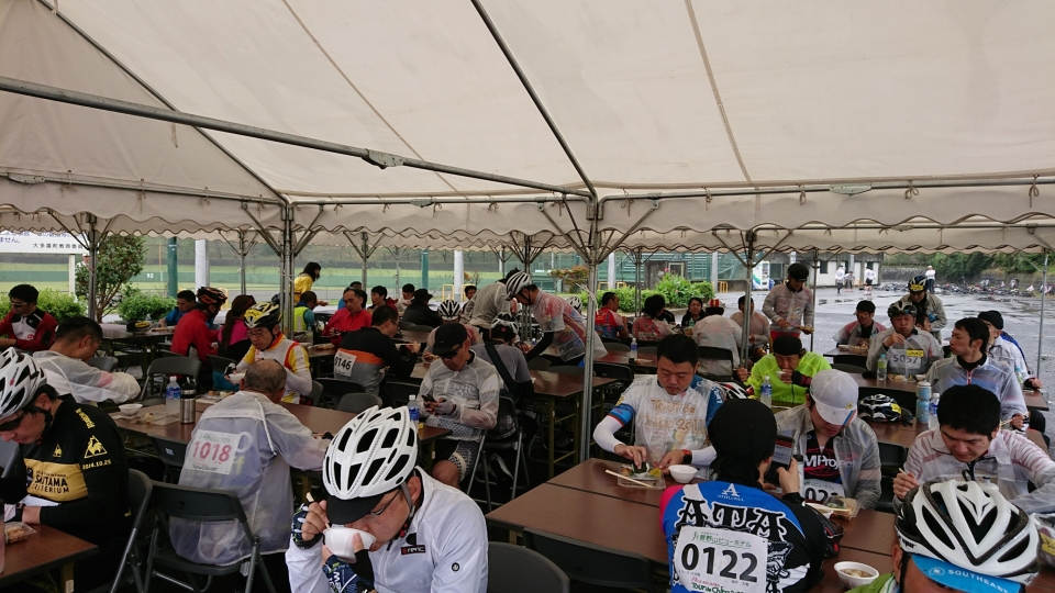 大多喜昼食会場