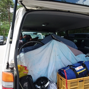 自転車積み込み