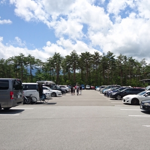 富士北麓駐車場
