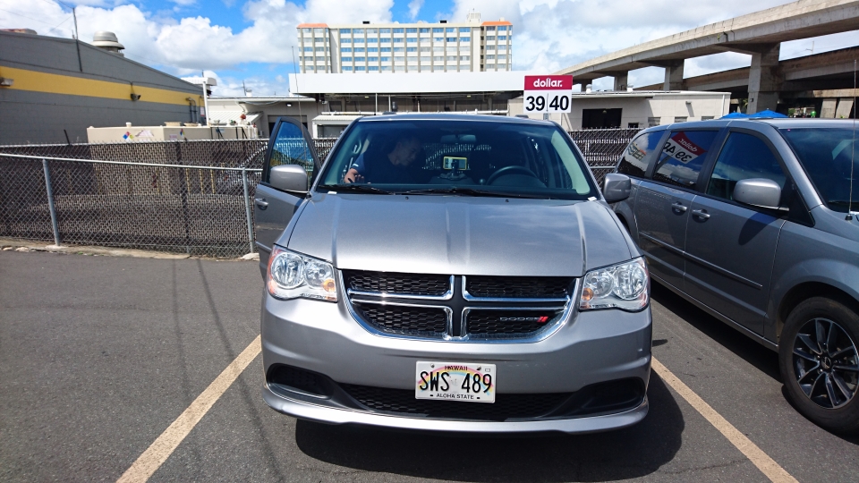 レンタカー借りた