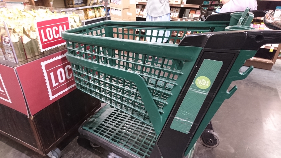 カイルアのホールフーズで買い出し